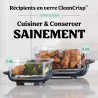 Ninja CRISPi Air Fryer Design Compact 4 en 1, bols 3,8 ou 1,4L FN101EUSG | frire sans huile, rôtir, garder au chaud, refaire dor