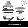 Ninja CRISPi Air Fryer Design Compact 4 en 1, bols 3,8 ou 1,4L FN101EUSG | frire sans huile, rôtir, garder au chaud, refaire dor