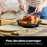 Ninja CRISPi Air Fryer Design Compact, 3,8L /2,3L / 1,4L, 4-en-1: cuisson à l'air chaud, rôtisserie, maintien au chaud, croustil