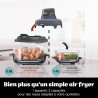 Ninja CRISPi Air Fryer Design Compact 4 en 1, bols 3,8 ou 1,4L FN101EUGY | frire sans huile, rôtir, garder au chaud, refaire dor