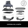 Ninja CRISPi Air Fryer Design Compact 4 en 1, bols 3,8 ou 1,4L FN101EUGY | frire sans huile, rôtir, garder au chaud, refaire dor