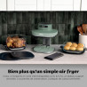 Ninja CRISPi PRO XL, Friteuse sans huile, bols 5,7l et 2,3l AS090EUGN | 5 modes de cuisson prédéfinis, avec contenants en verre 