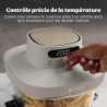 Ninja CRISPi PRO XL, Friteuse sans huile, bols 5,7l et 2,3l AS090EUSD | 5 modes de cuisson prédéfinis, avec contenants en verre 