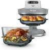 Ninja CRISPi PRO XL, Friteuse sans huile en verre, 5 modes de cuisson prédéfinis, avec contenants en verre CleanCrisp de 5,7 l e