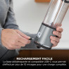 Ninja Blast Blender portable, 530 ml, couvercle résistant aux fuites et bec verseur, mini blender sans fil puissant, rechargeabl