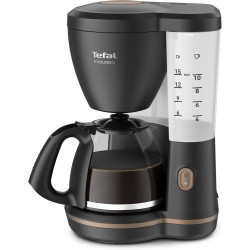 Tefal - Cafetière filtre Includeo Ergonomique - 1,25 L - Noire
