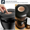 Tefal - Cafetière filtre Includeo Ergonomique - 1,25 L - Noire