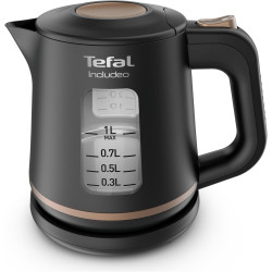 Tefal - Bouilloire électrique Includeo Noire - Ergonomique - 1 L