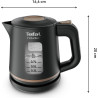 Tefal - Bouilloire électrique Includeo Noire - Ergonomique - 1 L