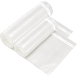 Bonsenkitchen Sacs Sous Vide Alimentaire, 3x28x600cm + 3x20x600cm | Sacs Sous Vide Alimentaire pour Machine Sous Vide et La Cuis