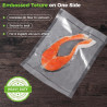 Diboniur Sac Sous Vide Alimentaire, 3 Rouleaux 28/25/20 × 300 cm | Sachet sous vide pour conservation longue durée, scellage éta