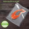 Diboniur Sac Sous Vide Alimentaire, 3 Rouleaux 28/25/20 x 300cm Sac Sous Vide, Réutilisable Sachet Sous Vide Alimentaire, Convie