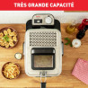 Tefal - Oleoclean - Friteuse semi-professionnelle compacte - 3,5 L - Inox | Friteuse électrique avec huile - Système breveté de 