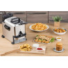 Tefal - Oleoclean - Friteuse semi-professionnelle compacte - 2 L - Inox | Friteuse professionnelle électrique avec filtration au