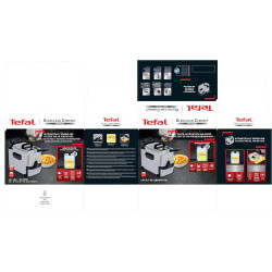 Tefal - Oleoclean - Friteuse semi-professionnelle compacte - 2 L - Inox | Friteuse professionnelle électrique avec filtration au