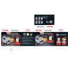 Tefal - Oleoclean - Friteuse semi-professionnelle compacte - 2 L - Inox | Friteuse professionnelle électrique avec filtration au