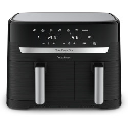 Moulinex - Easy Fry Dual air fryer - 7 programmes - 8,3L - Noir
