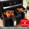 Moulinex - Easy Fry Dual air fryer - 7 programmes - 8,3L - Noir
