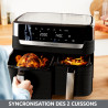 Moulinex - Easy Fry Dual air fryer - 7 programmes - 8,3L - Noir