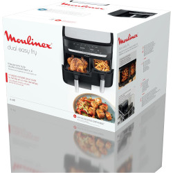 Moulinex - Easy Fry Dual air fryer - 7 programmes - 8,3L - Noir