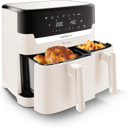 Moulinex Easy fry Collection Ivoire, 8L, Jusqu'à 8 personnes, 6 Programmes intuitifs, Air Fryer, Repas complet, synchronisation,
