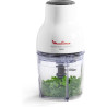 Moulinex - Hachoir électrique Moulinette Essential 300W bol 400 mL - Blanc | Hachoir viande électrique 3-en-1 - Hache - Mixe et 