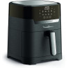 Moulinex - Easy Fry & Grill Friteuse sans huile 4-8 programmes - 6 L | Air fryer 2en1 avec gril fonte pour 6 personnes - 8 progr