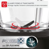 Moulinex - Blender Blendforce Noir 800W Bol verre 1.75 L | Mixeur puissant 800 W pour préparer des smoothies, Sauces et glace pi