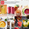 Moulinex - Blender Blendforce Noir 800W Bol verre 1.75 L | Mixeur puissant 800 W pour préparer des smoothies, Sauces et glace pi