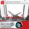 Moulinex - Blender Blendforce Rouge 600W Bol plastique 1.25 L | Mixeur puissant pour smoothies et glace pilée - Technologie Smar
