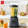 Moulinex - Blender PerfectMix Essential Gris 1200W Bol Verre 2 L | Appareil a smoothie haute performance 1200 W - Technologie de