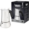 Bialetti venus espresso maker, stainless steel, suitable for all hob types except induction, 2 cups, 85 ml, argent