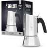 Bialetti - Nouvelle cafetière expresso Venus Induction, Plaque de cuisson en acier inoxydable, Adaptée à toutes les sources de c