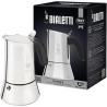 Bialetti - New Venus Induction, Cafetière Expresso en Inox, Adaptée à Tous Les Types de Plaques de Cuisson, 10 Tasses (460 Ml), 
