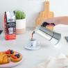 Bialetti - New Venus Induction, Cafetière Expresso en Inox, Adaptée à Tous Les Types de Plaques de Cuisson, 10 Tasses (460 Ml), 