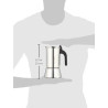 Bialetti Venus Caffettiera in Acciaio Inox, Adatta all'Induzione, Inossidabile, Argento, 6 tasses