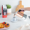 Bialetti Cafetière New Venus 2 tasses, poignée anti-brûlure, ne convient pas à l'induction, 2 tasses (85 ml), acier inoxydable, 
