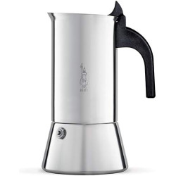 Bialetti 0001698 Cafetière Italienne, Acier Inoxydable, Argent, 2 Tasses