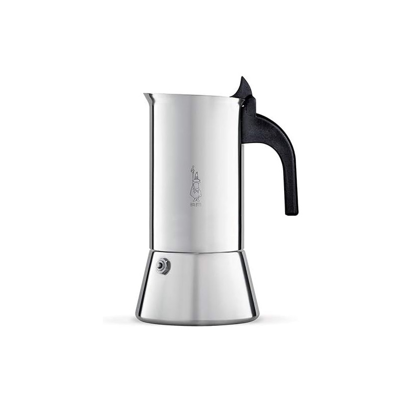 Bialetti 0001698 Cafetière Italienne, Acier Inoxydable, Argent, 2 Tasses