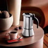 Bialetti 0001698 Cafetière Italienne, Acier Inoxydable, Argent, 2 Tasses