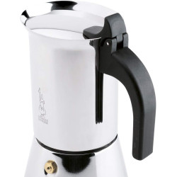 Bialetti 0001698 Cafetière Italienne, Acier Inoxydable, Argent, 2 Tasses