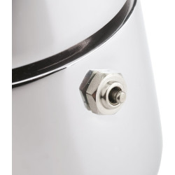 Bialetti 0001698 Cafetière Italienne, Acier Inoxydable, Argent, 2 Tasses