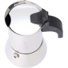 Bialetti 0001698 Cafetière Italienne, Acier Inoxydable, Argent, 2 Tasses