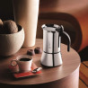 Bialetti 0001698 Cafetière Italienne, Acier Inoxydable, Argent, 2 Tasses