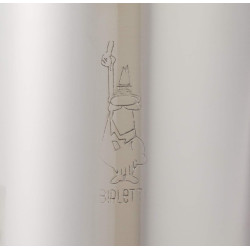 Bialetti 0001698 Cafetière Italienne, Acier Inoxydable, Argent, 2 Tasses