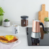Bialetti New Venus cafetière 4 tasses, poignée anti-brûlure, ne convient pas à l'induction, 4 tasses (170 ml), Acier inoxydable,