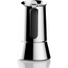 Bialetti 0001685 Cafetière italienne (Induction), Acier Inoxydable, Argent, 10 Tasses