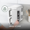Ninja Double Stack XL Air Fryer, Friteuse sans huile Verticale SL400EUWH | Double Tiroir, 4 Niveaux de Cuisson, 2 Tiroirs, 2 Gri