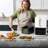 Ninja Double Stack XL Air Fryer, Friteuse sans huile Verticale SL400EUWH | Double Tiroir, 4 Niveaux de Cuisson, 2 Tiroirs, 2 Gri