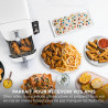 Ninja Double Stack XL Air Fryer, Friteuse sans huile Verticale SL400EUWH | Double Tiroir, 4 Niveaux de Cuisson, 2 Tiroirs, 2 Gri